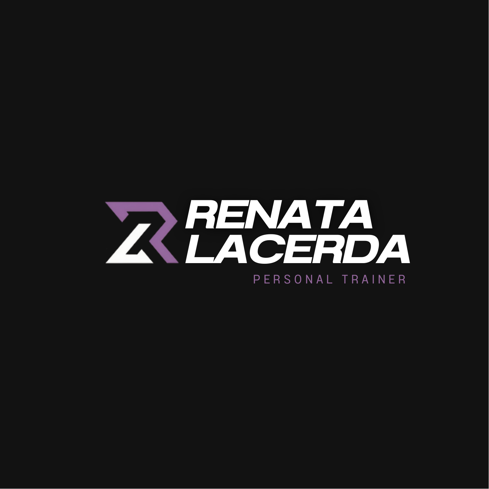 Logo Personal Trainer Renata Lacerda